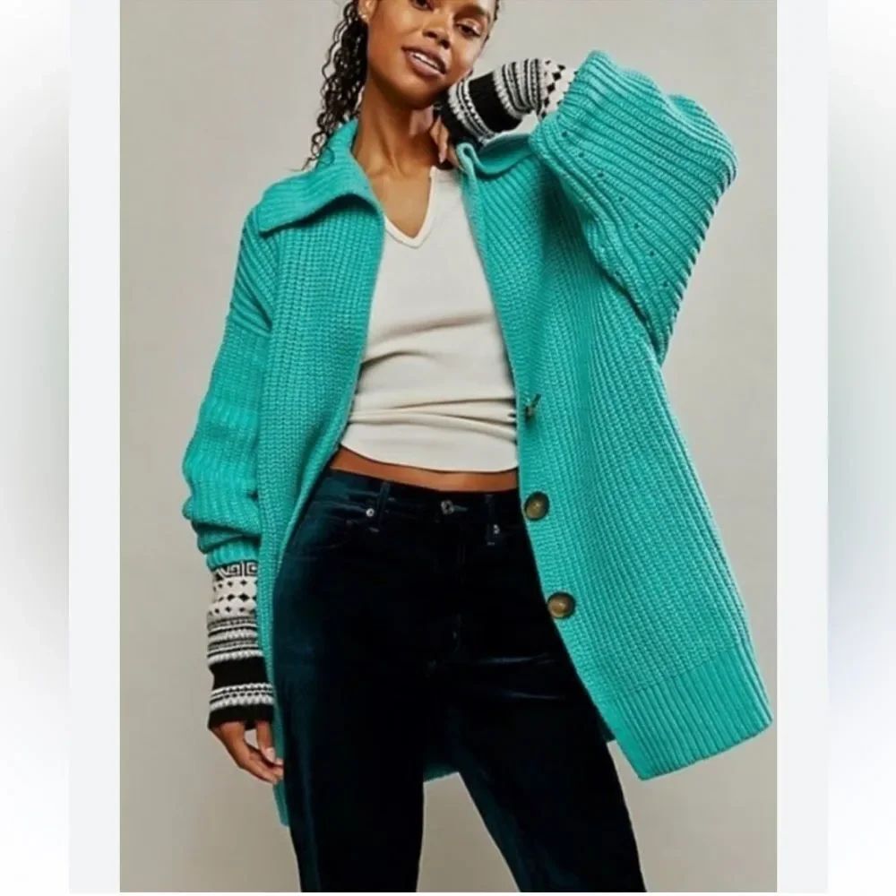 FREE PEOPLE Swim Too Deep Cardigan NWT